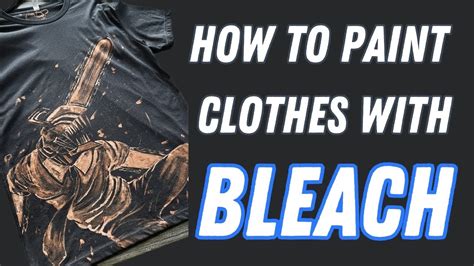 how to do bleach art on clothes: exploring the nuances of color and creativity