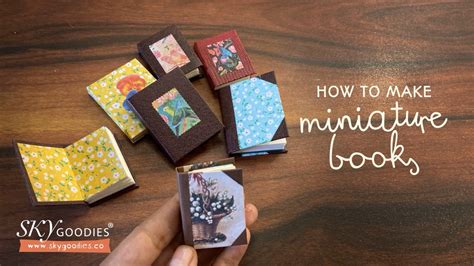 How to Make Miniature Books: A Creative Journey into the Art of Micro-Bookmaking