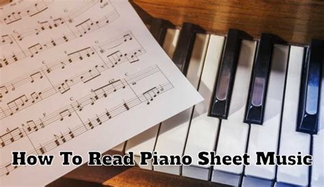 how to read sheet music piano: what's the difference between reading music and playing an instrument?