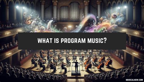 select all the characteristics of program music.